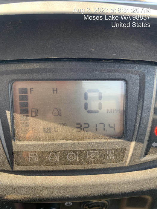 2022 Kubota RTV-X1140W-H Plastic Canopy, Windshield Acrylic Clear, LED Strobe Light, Wire Harness Kit, Back up Alarm