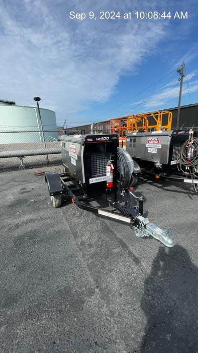 2024 Lincoln Electric LE400 Kubota V1505, Trlr, Cable Rack, Light Kit, ES Decals, T3