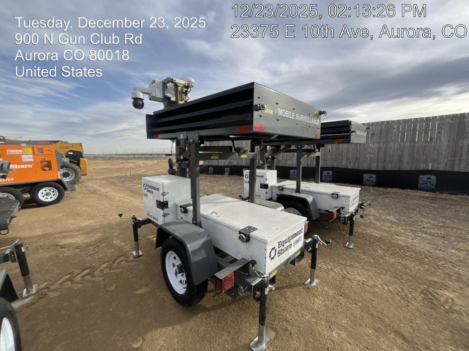 2025 NATIONAL SIGNAL Sunray Solar-Powered Mobile Integrator Tower