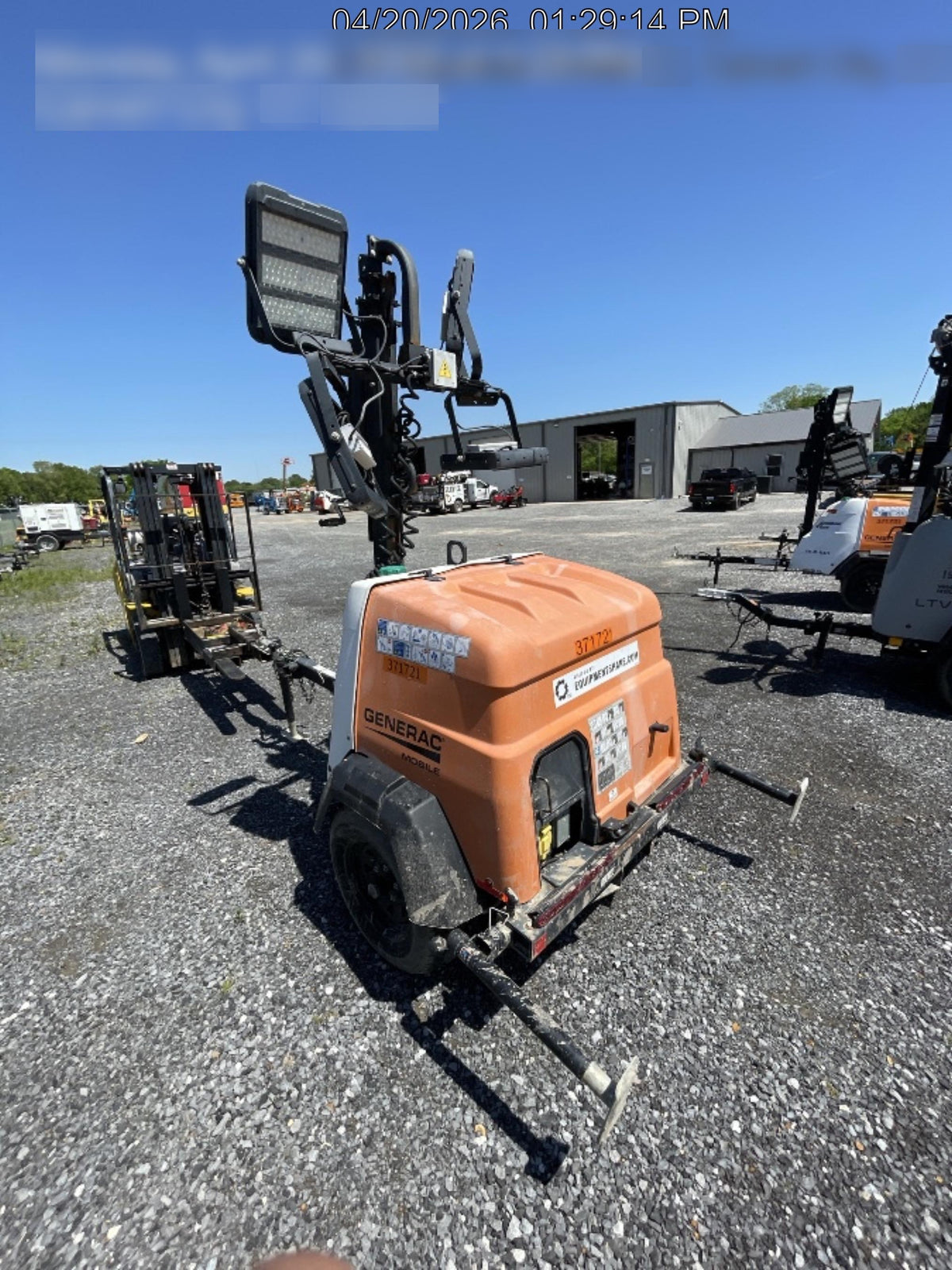 2023 Generac MLT2 Diesel, Flex Switch 120V Input, Powerzone Controller, 
(4) 320W LED Lights, 4kW Generator, 39.9 Gal Fuel Tank, 2" Ball, T3