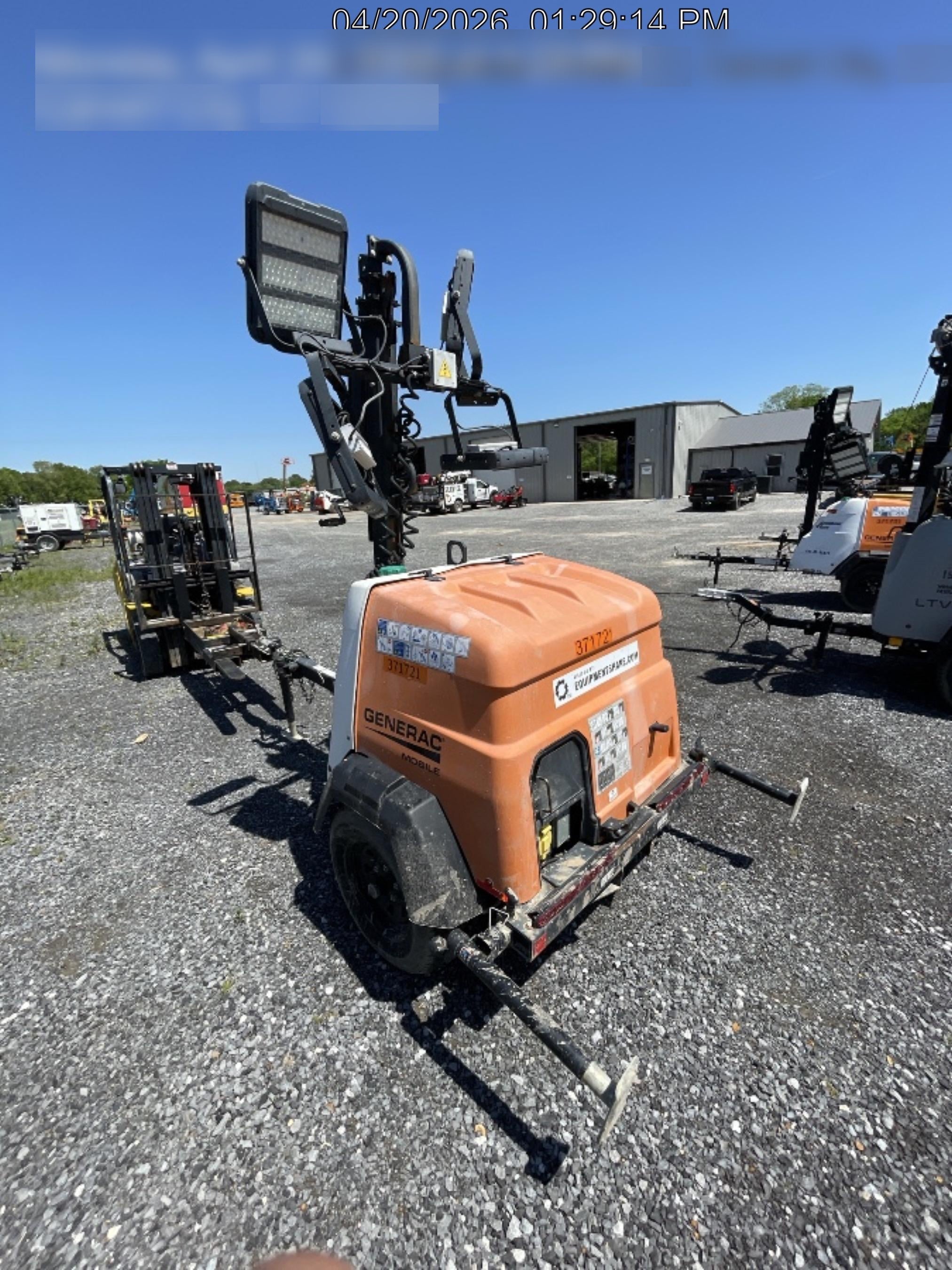 2023 Generac MLT2 Diesel, Flex Switch 120V Input, Powerzone Controller, 
(4) 320W LED Lights, 4kW Generator, 39.9 Gal Fuel Tank, 2" Ball, T3