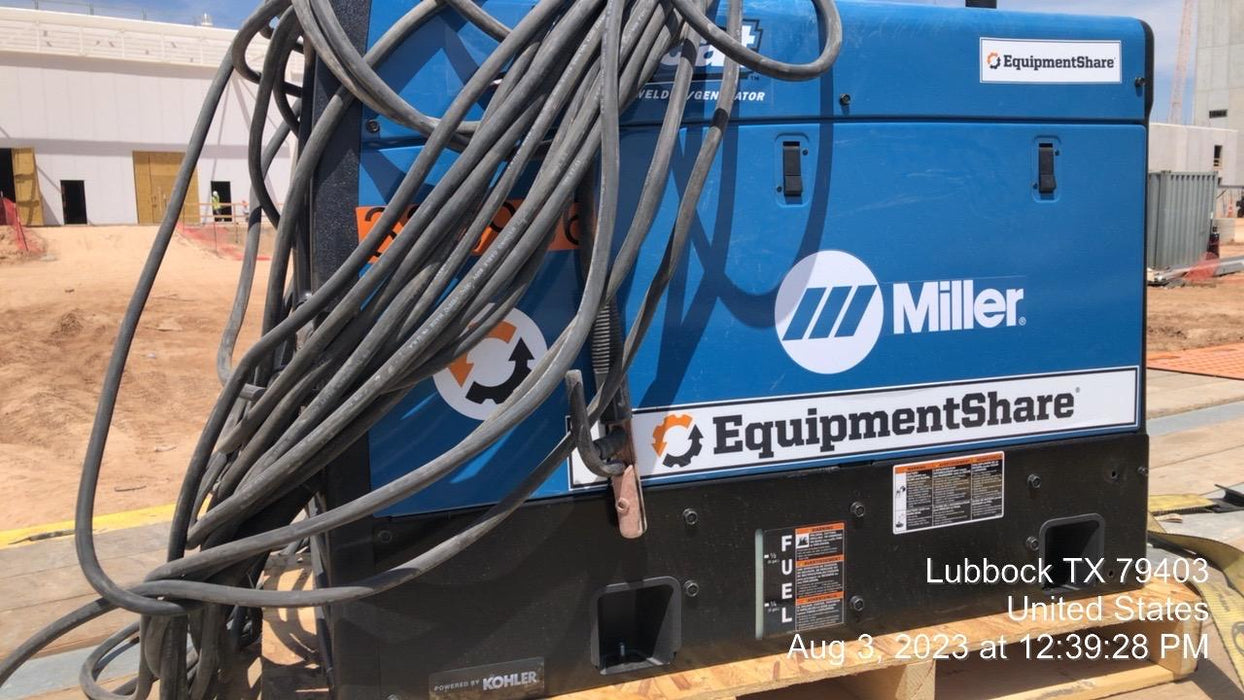 2023 Miller Electric BOBCAT 260 Kohler, GFCI, Remote Start/Stop, Running Gear