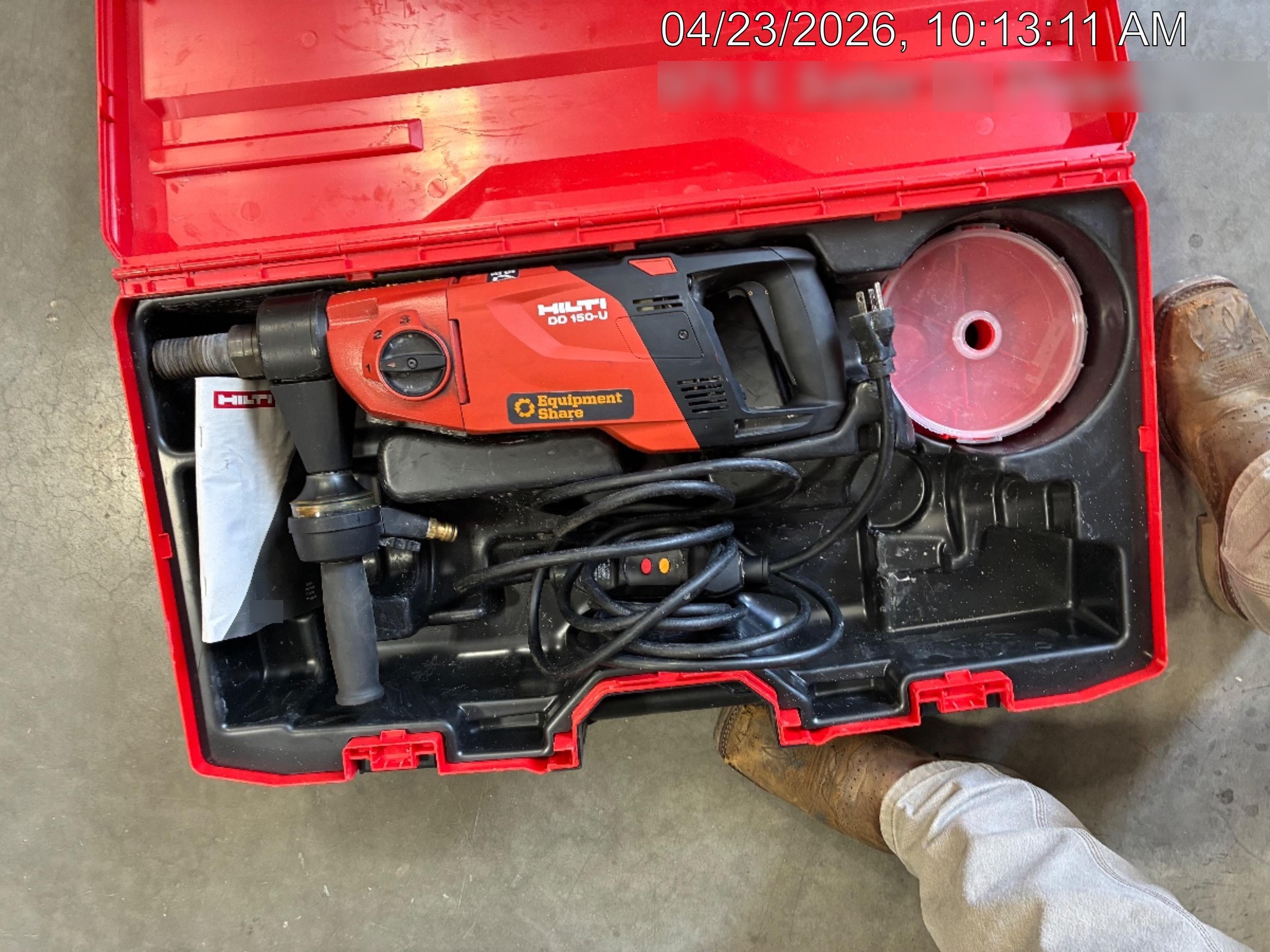 2023 HILTI DD 150-U