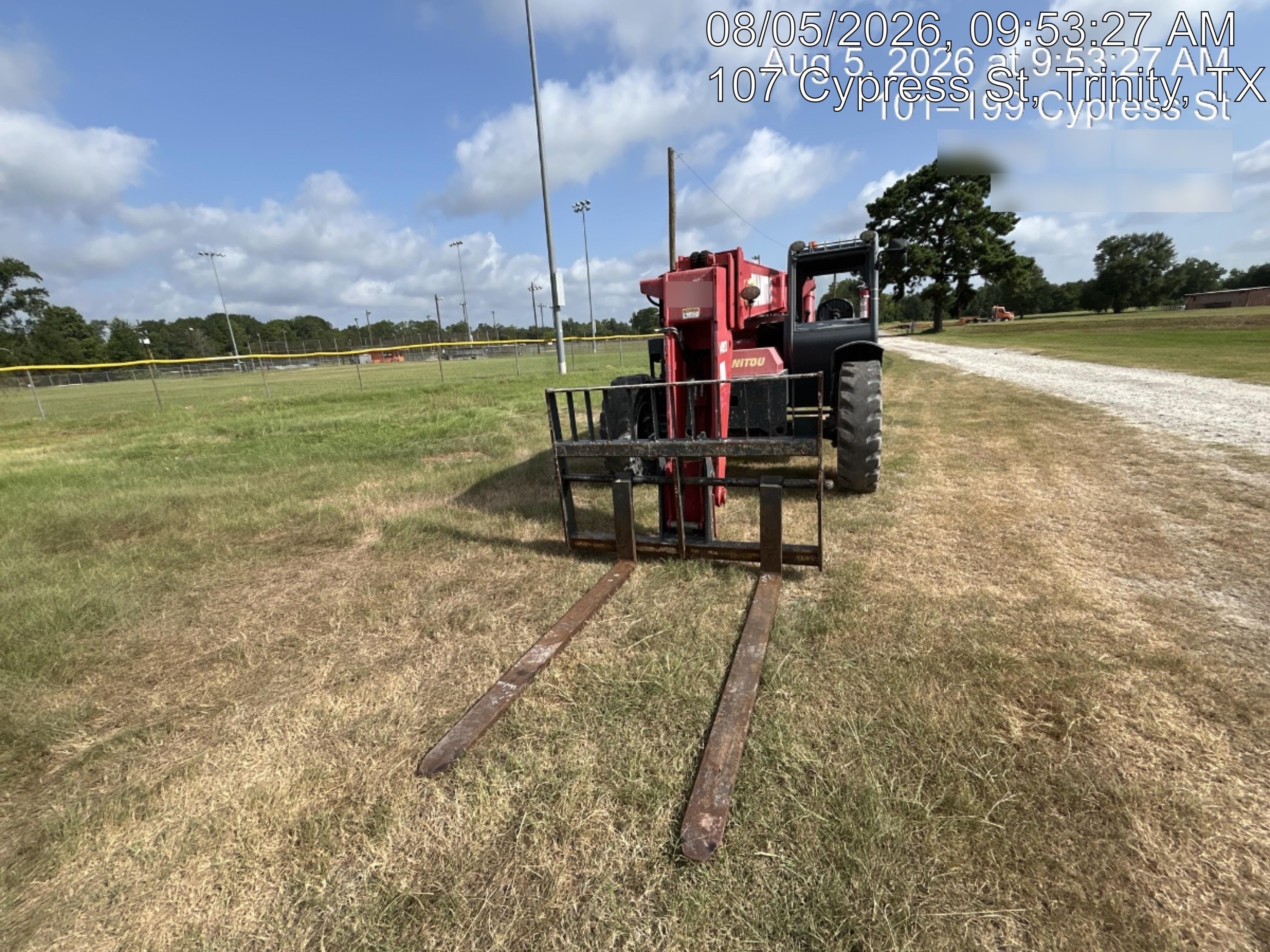 2019 Manitou MTA8044 MTA 8044 - 74 HP T4, Canopy, Worklights/Strobe, Beacon, 66" Carriage, 48" Forks, Solid Tires, Lift Hook, Aux Hydraulics