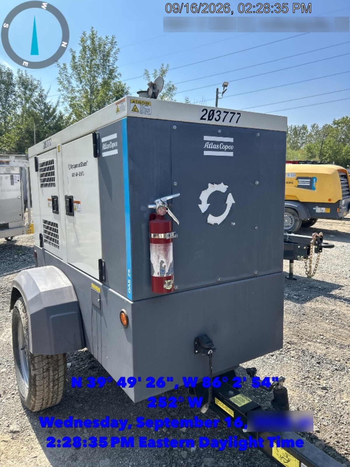 2022 ATLAS COPCO QAS25 CWK