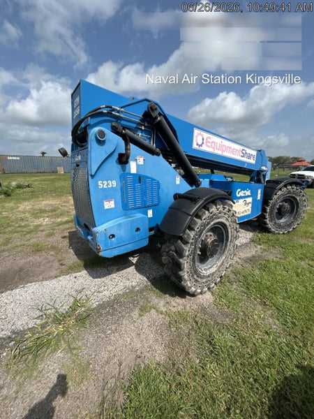 2017 Genie GTH-1056 Solid Tires, 60" carriage, Light Kit, Open ROPS, Flashing Beacon