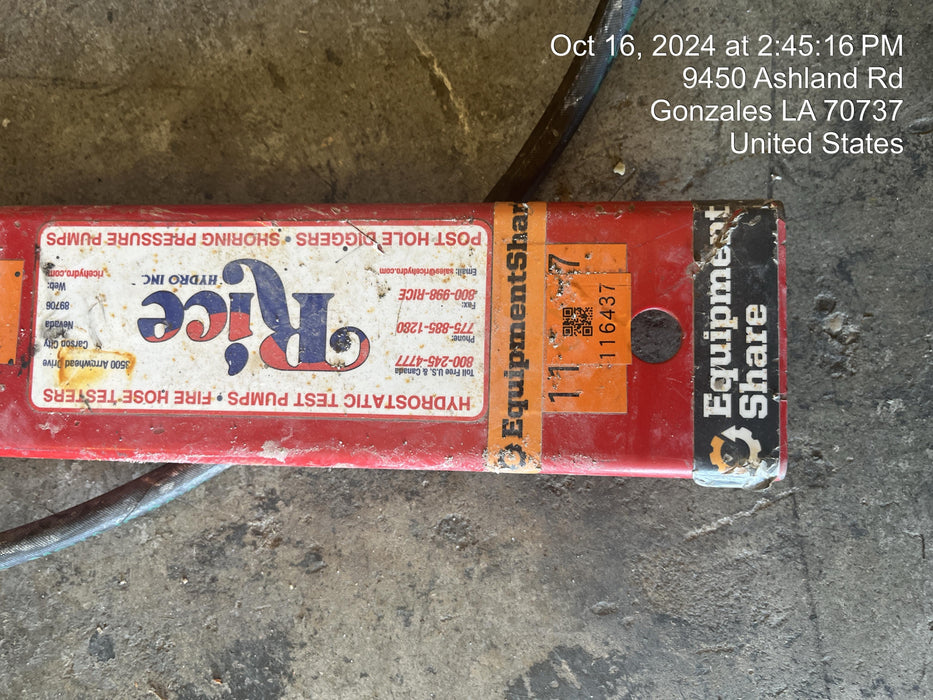 2020 RICE HYDRO MTP-1