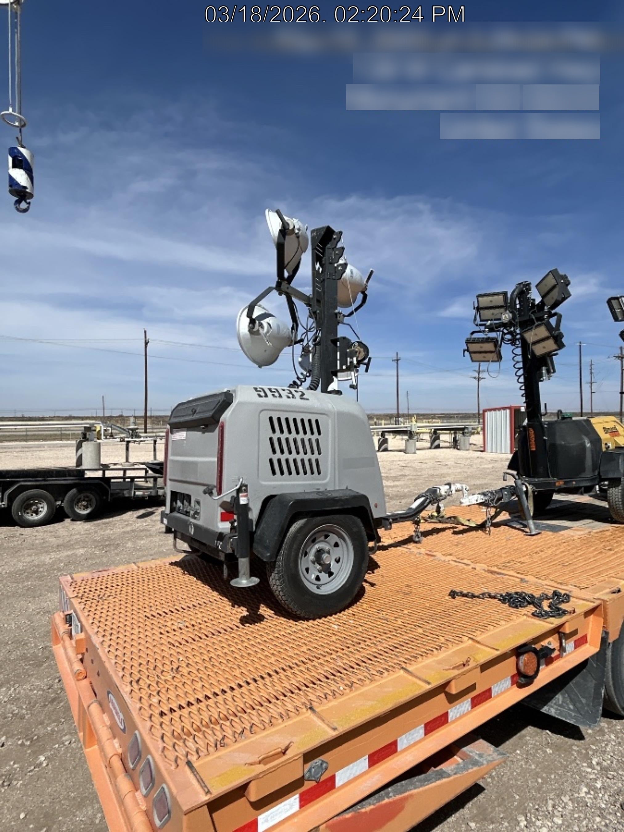 Wacker Neuson LTV6K-MH Wacker Neuson LTV6K Towable Light Tower