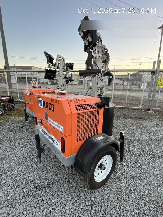 2024 Wanco WLTT-4MM4K Diesel, Deep Sea Controller, Shore Power Plug, Auto Start, (4) 350W LED Floodlights, 4kW Generator, 60 Gal Fuel Tank, 2" Ball, T3