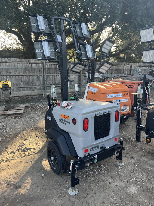 2024 Wacker Neuson LTT4 Diesel, Kohler KDW702, Deep Sea Controller, Auto Start, LED 320W, Bypass Outlet, T3