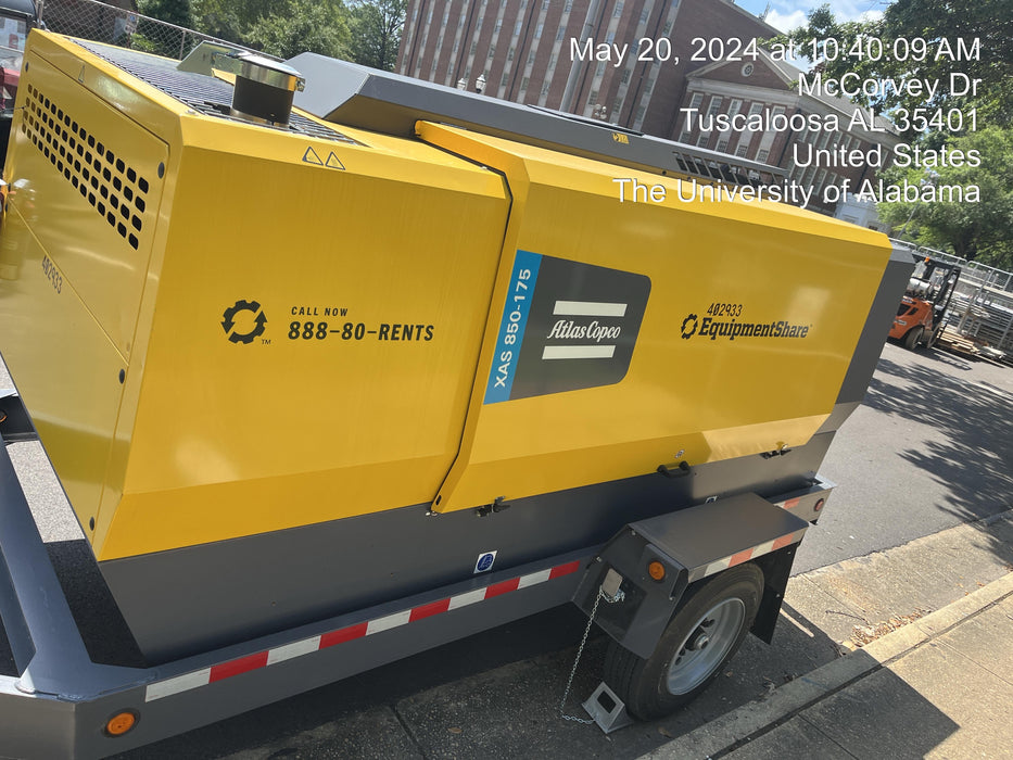 2024 ATLAS COPCO XAS 850
