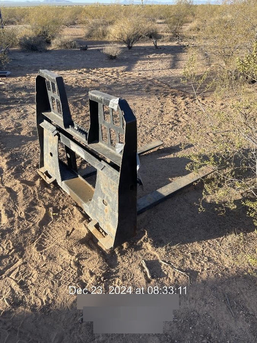 2021 FEMA 60" Skid Steer Forks FEMA