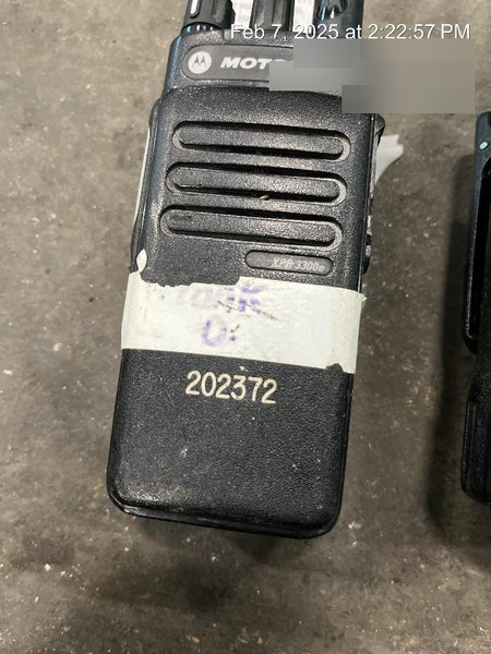 2021 MOTOROLA XPR3300E