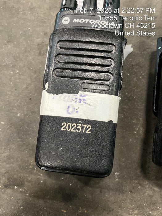 2021 MOTOROLA XPR3300E