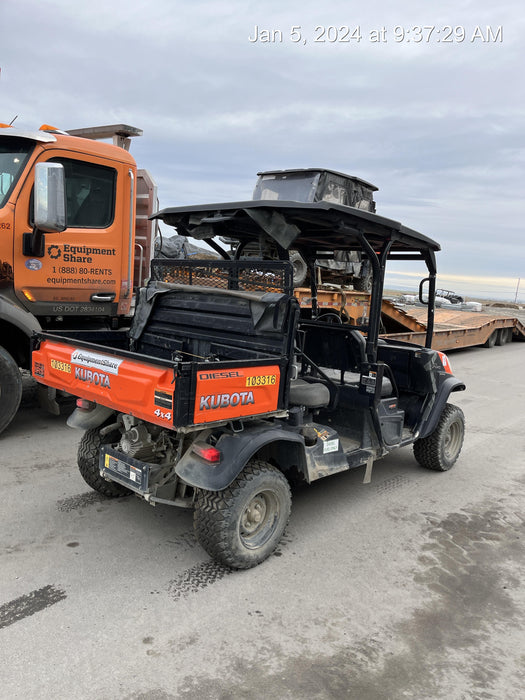 2020 Kubota RTV-X1140W-H 4WD, LED Strobe, Windshield Acrylic Clear, Plastic Canopy, Wire Harness Kit, Backup Alarm