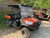 2021 Kubota RTV-X1140W-H Plastic Canopy, Windshield Acrylic Clear, LED Strobe Light, Wire Harness Kit, Back up Alarm