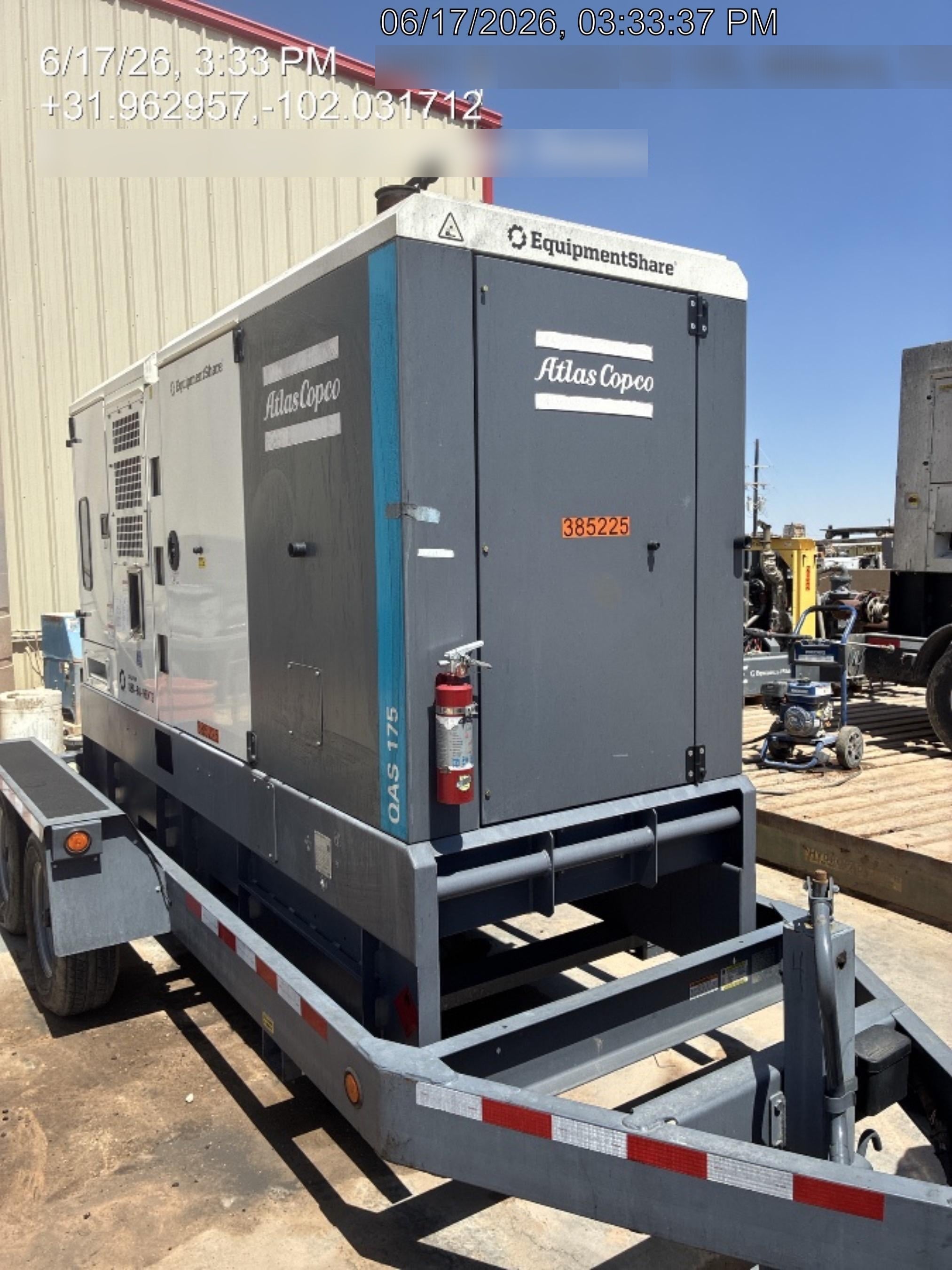 2023 ATLAS COPCO QAS 175
