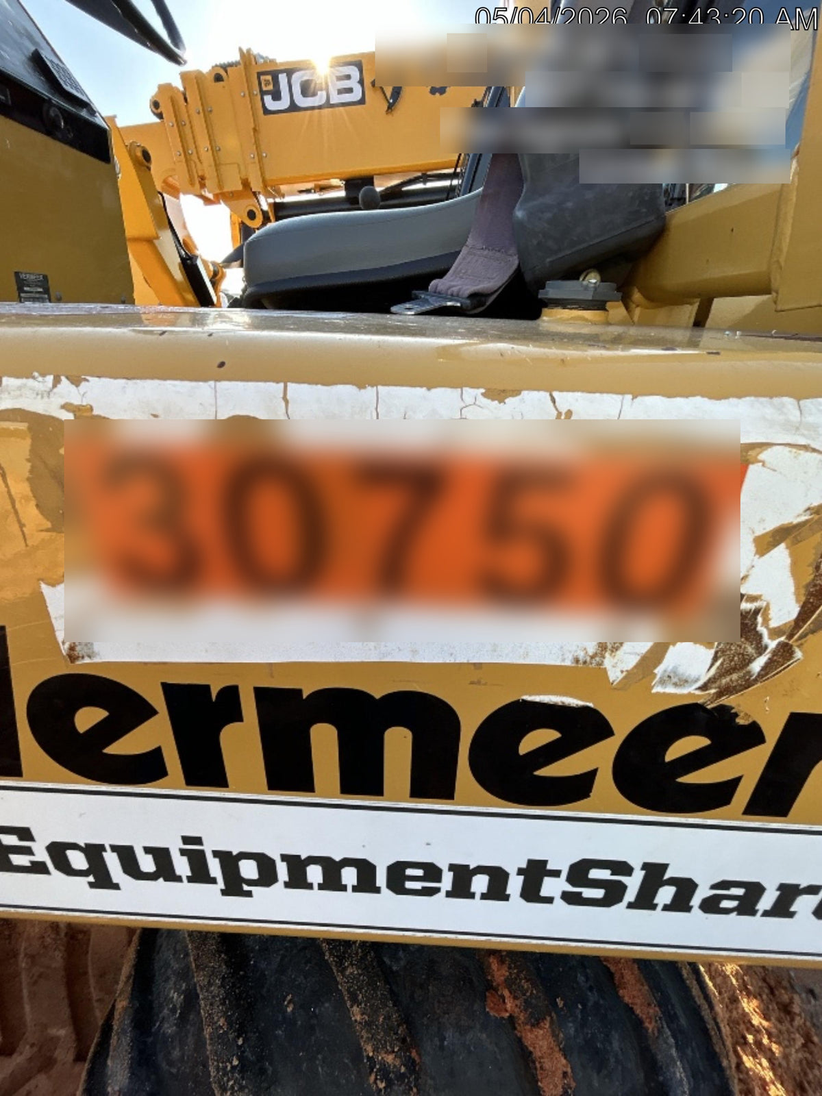 2019 VERMEER RTX450