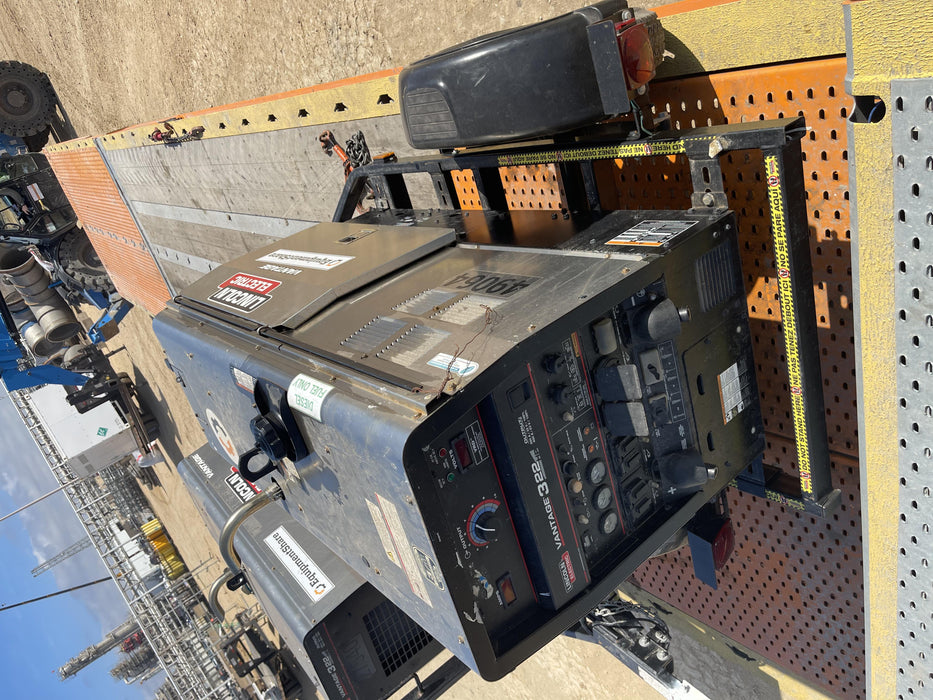 2019 Lincoln Electric Vantage 322 Ready-Pak 3, Two Wheel Trailer, Fender and Light Kit, Cable Rack