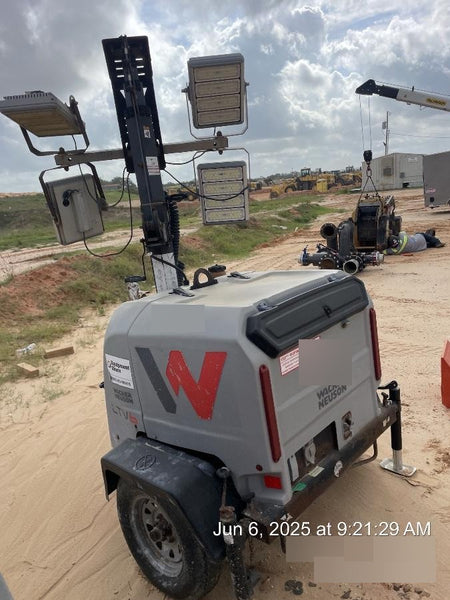 2019 Wacker Neuson LTV6K-LED LTV6K Light Tower, LED 300W, Telematics EQ SH Kubota