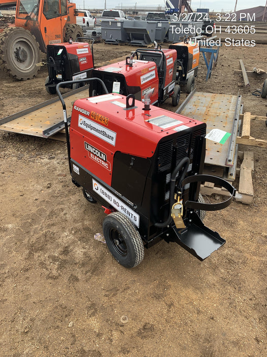 2024 Lincoln Electric Ranger 305 LPG Ranger 305 LPG, Undercarriage, Tank Holder & Strap, 10kw AC Gen, 25hp Kohler LPG Eng