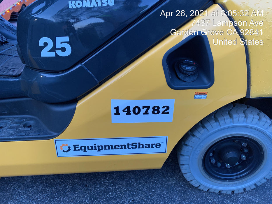 2021 KOMATSU FG25T-16