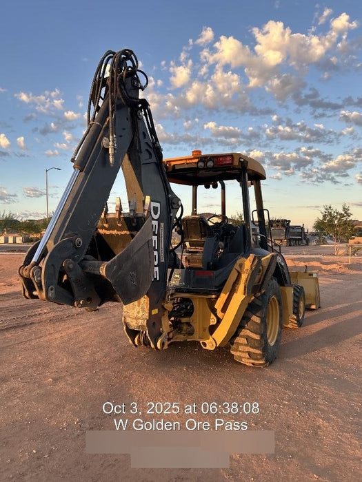 2020 John Deere 310LEP - Extendable Stick Canopy, 4WD, Extendable Stick, Pilot Controls, 2 Way Hydraulics, TAG Manual QC
