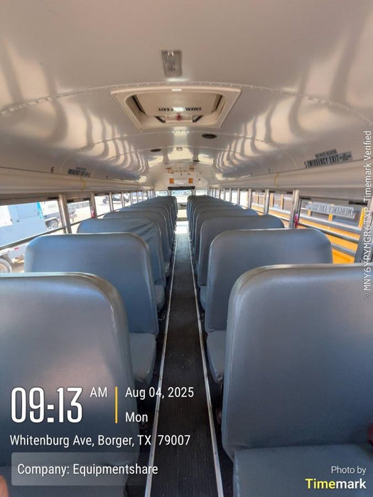 2012 BLUE BIRD 72 Passenger Bus