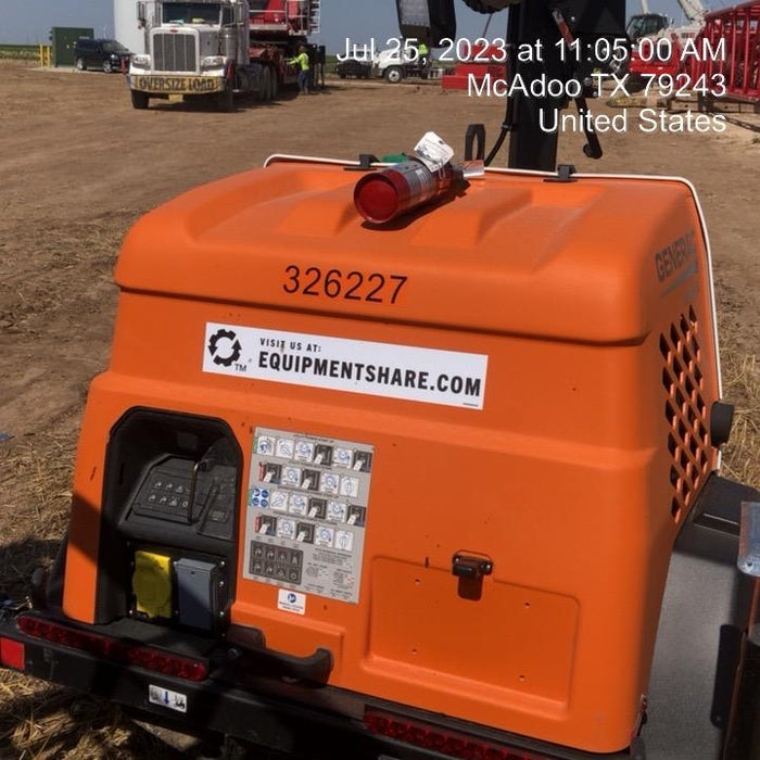 2023 Generac MLT2 Diesel, Flex Switch 120V Input, Powerzone Controller, (4) 320W LED Lights, 4kW Generator, 39.9 Gal Fuel Tank, 2" Ball, T3