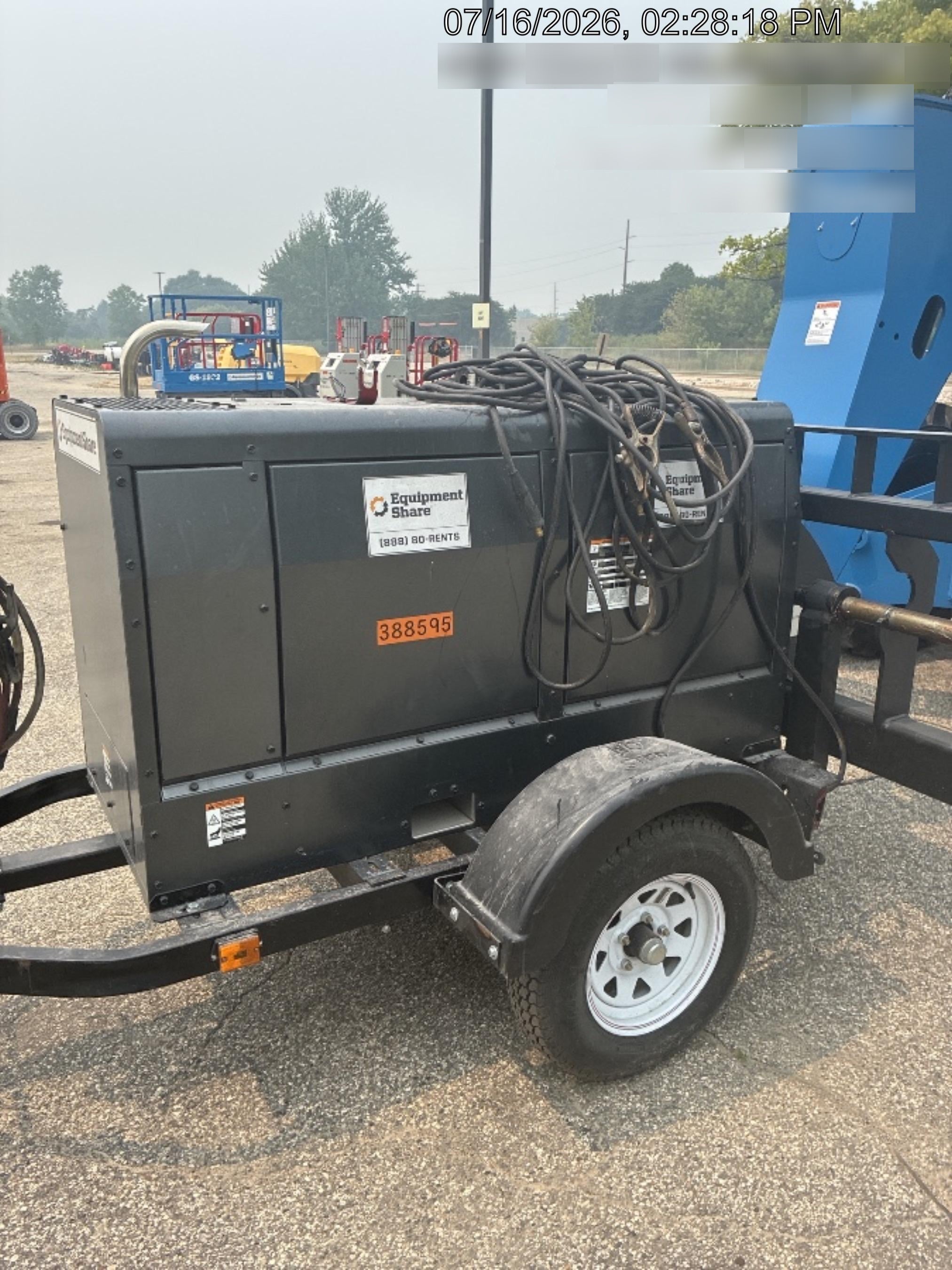 2024 Lincoln Electric Dual Maverick 200/200X Ready Pak 3, Includes Trailer, Cable Rack, Fender Light Kit K4382-1-RP3