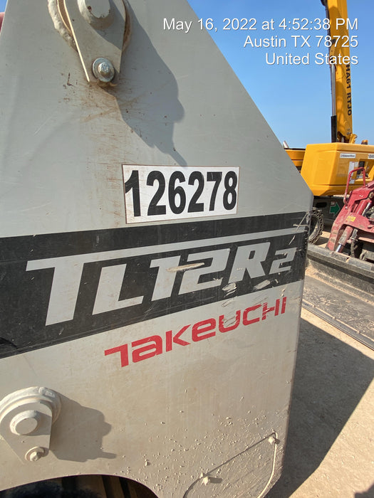 2020 Takeuchi TL12R2-CR Cab/Heat/Air, Hydraulic QC