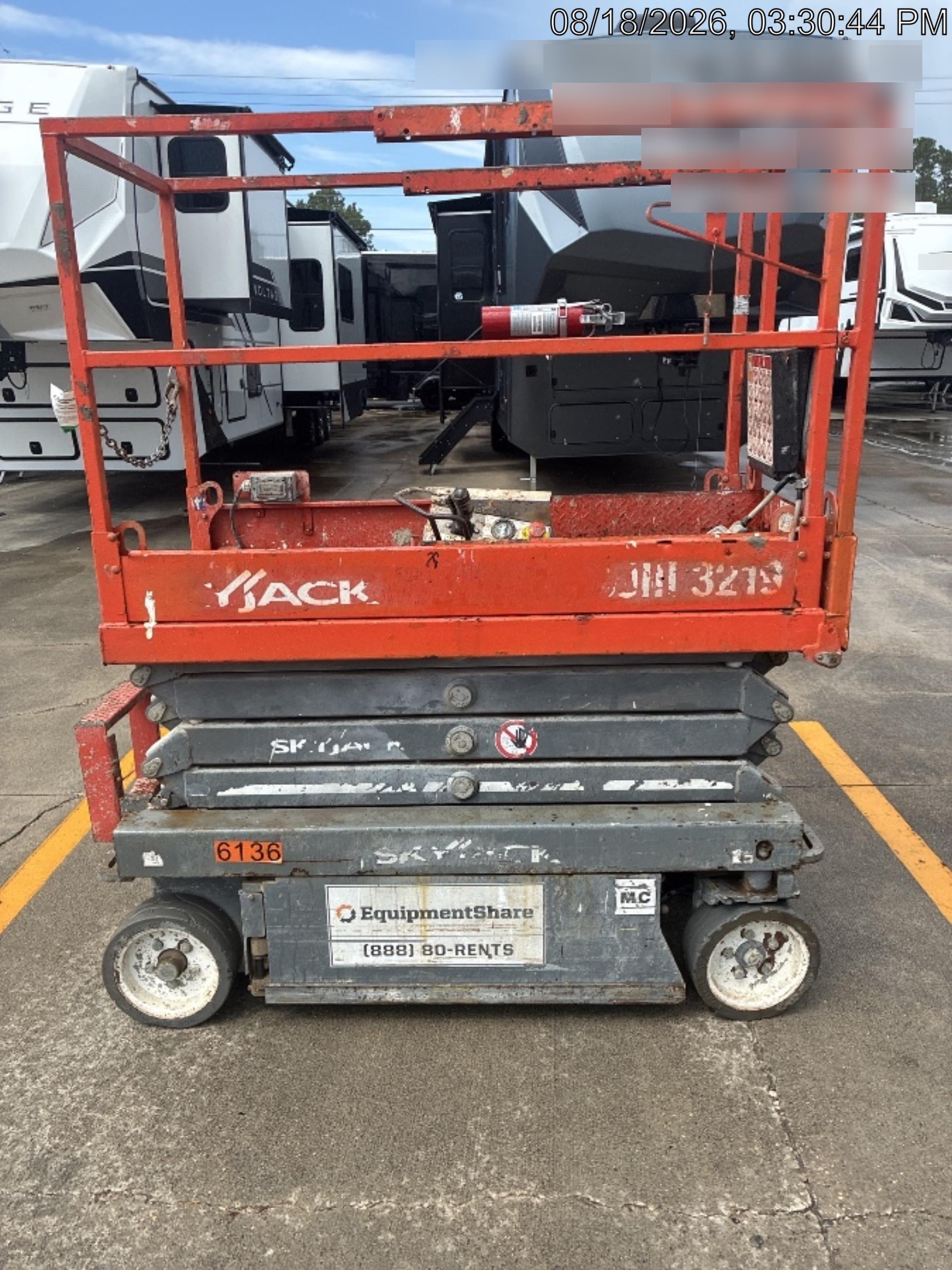 2017 Skyjack SJIII-3219 Skyjack SJ3219, Trojan Battery Set, Extended Warranty 5yr/5k hr