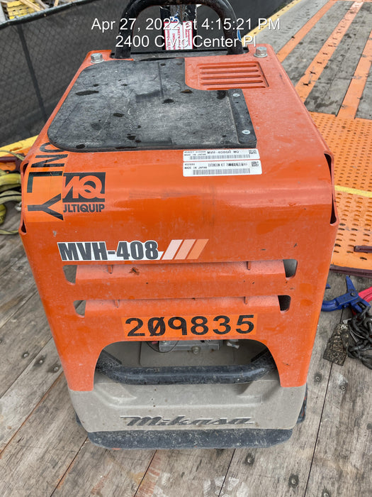 2022 Multiquip MVH408GH Reversible Plate Compactor, Gas