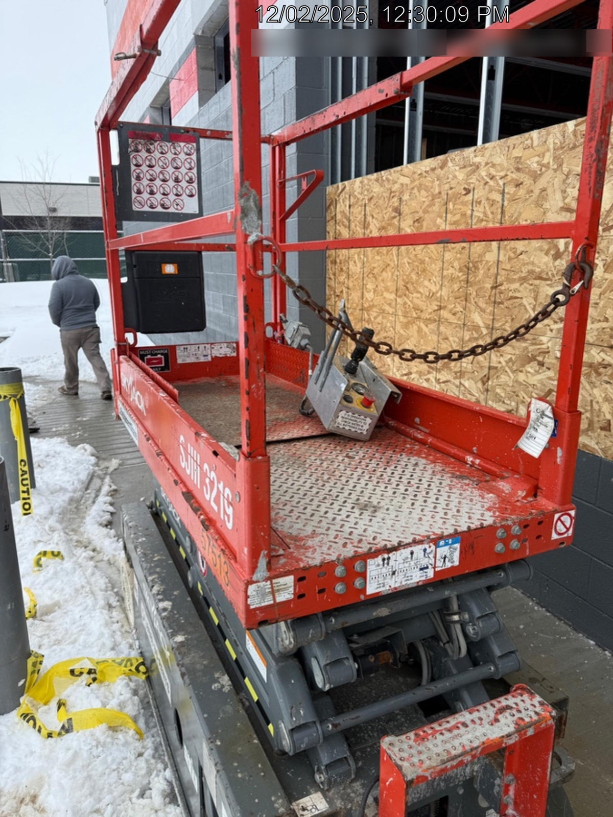 2016 Skyjack SJIII-3219 Standard Rental Specs