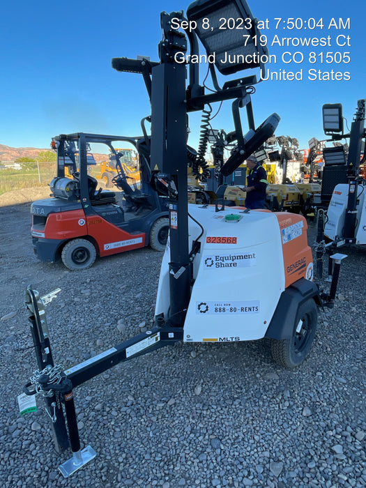 2023 Generac MLT2 Diesel, Flex Switch 120V Input, Powerzone Controller, (4) 320W LED Lights, 4kW Generator, 39.9 Gal Fuel Tank, 2" Ball, T3