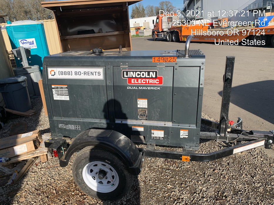 2021 Lincoln Electric Dual Maverick 200/200X Ready Pak 3 (includes trailer, cable rack, fender light kit)