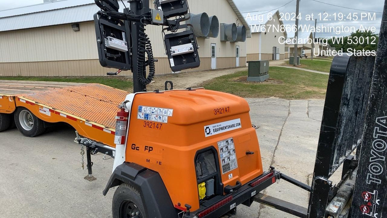 2024 Generac MLT2 Diesel, Flex Switch 120V Input, Powerzone Controller, 
(4) 320W LED Lights, 4kW Generator, 39.9 Gal Fuel Tank, 2" Ball, T3