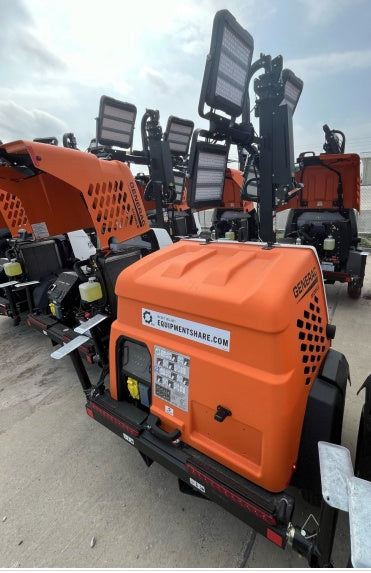 2024 Generac MLT2 Diesel, Flex Switch 120V Input, Powerzone Controller, 
(4) 320W LED Lights, 4kW Generator, 39.9 Gal Fuel Tank, 2" Ball, T3