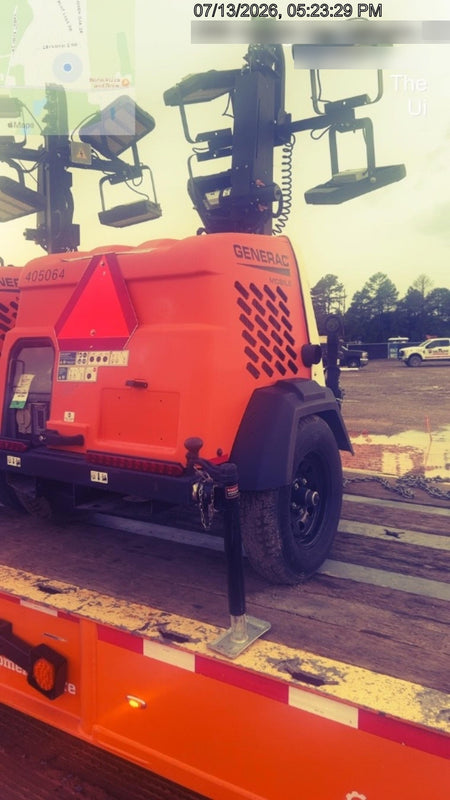 2024 Generac MLT6SKDS-STD4 ELEC WINCH Diesel, Electric Winch Mast, Powerzone Controller, (4) 320W LED Lights, 4kW Generator, 39.9 Gal Fuel Tank, 2" Ball, T3