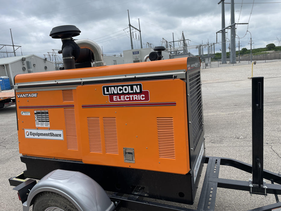 2022 Lincoln Electric Vantage 549X Crosslink Technology, Trailer Mounted, ES Decals, T3
