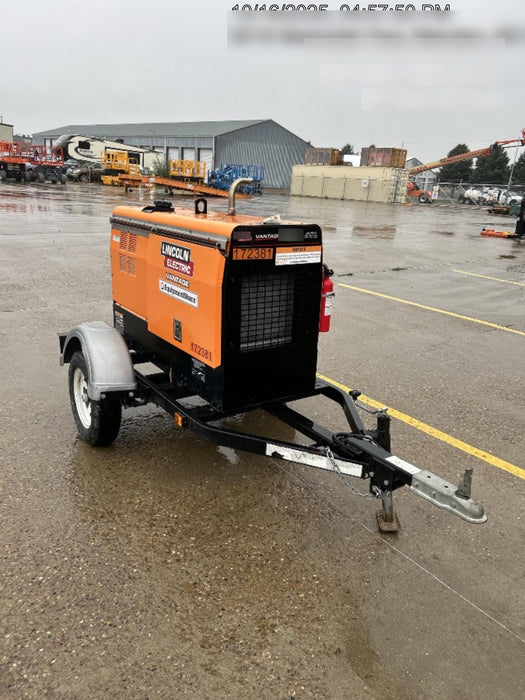 2021 Lincoln Electric Vantage 322 Vantage 322 Ready Pak 3 w/ Decals, ORANGE (includes trailer, cable rack, fender light kit) NO Telematics