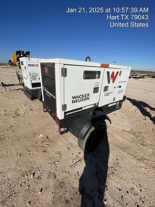 2022 WACKER NEUSON G25