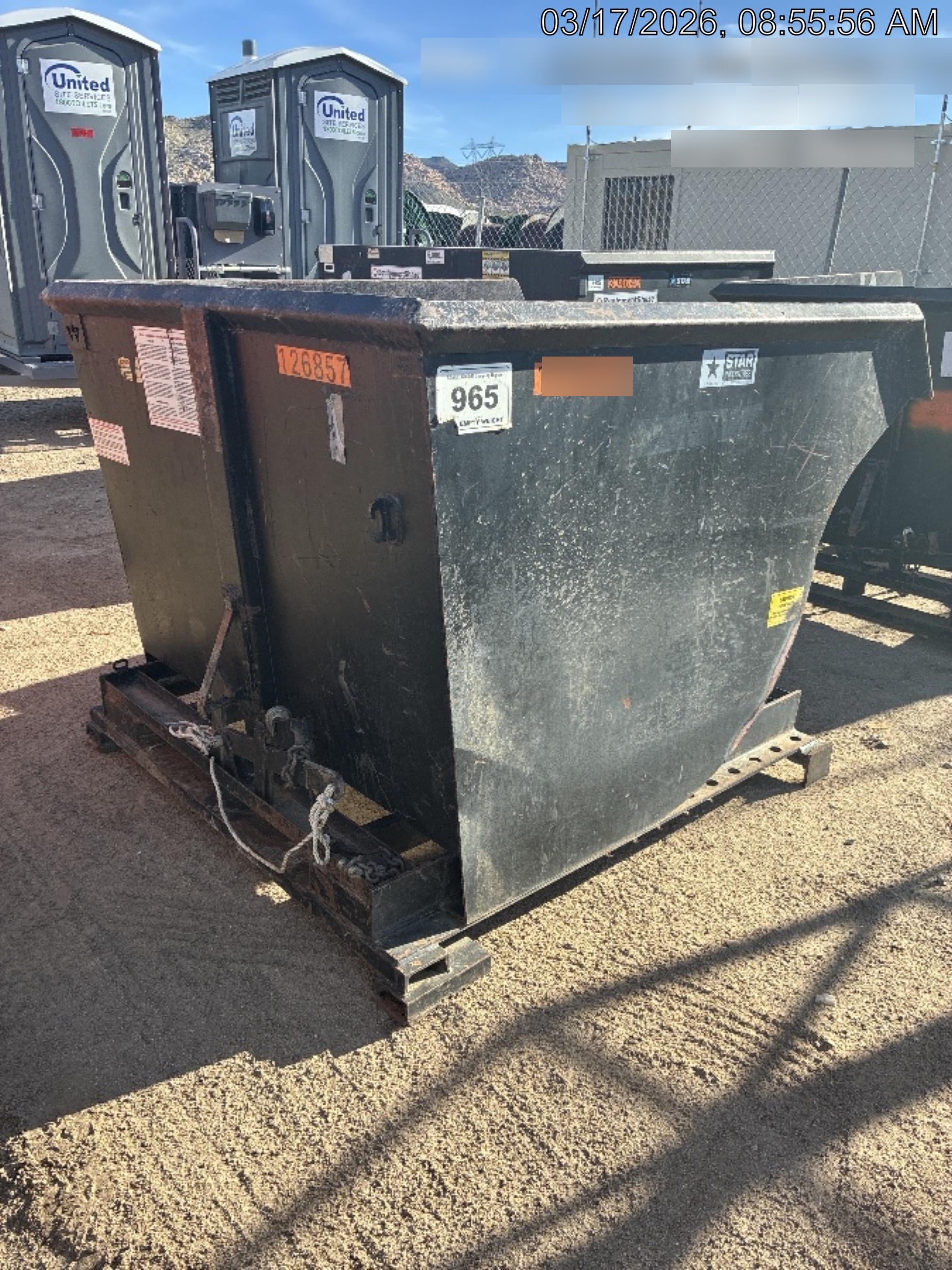 2020 STAR INDUSTRIES M-1820 - Self-Dump Hopper