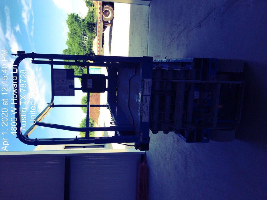 2019 Genie GS-1930 Fixed Rails with Chain Entry