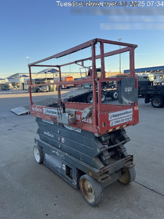 2017 Skyjack SJIII-3226 Skyjack SJ3226, Trojan Battery Set, Extended Warranty 5yr/5k hr