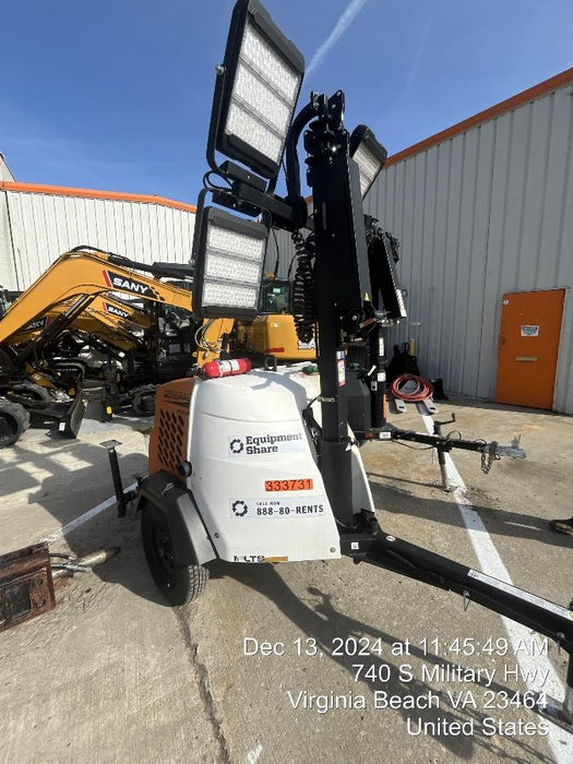 2023 Generac MLT2 Diesel, Flex Switch 120V Input, Powerzone Controller, (4) 320W LED Lights, 4kW Generator, 39.9 Gal Fuel Tank, 2" Ball, T3