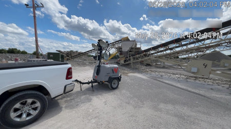 2019 Wacker Neuson LTV6L-MH Wacker Neuson LTV6L Mobile Light Tower w/Fuel Level Sensor Installed