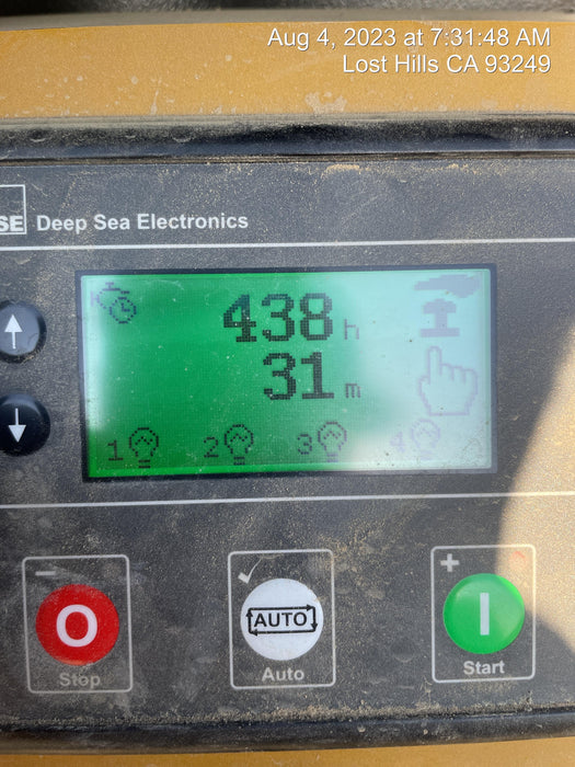 2022 Allmand NLV3GR (4) LED Light Fixture 350W, 23' Vertical Mast, 3kW Prime, Towable, ES Decals, T3