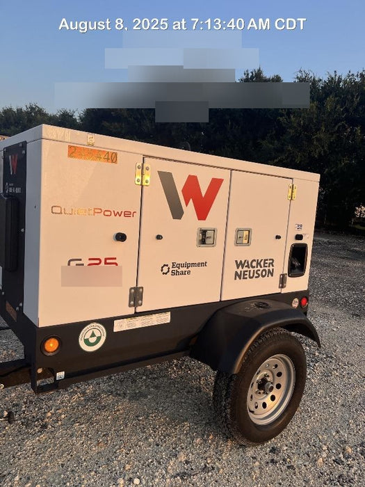 2022 WACKER NEUSON G25