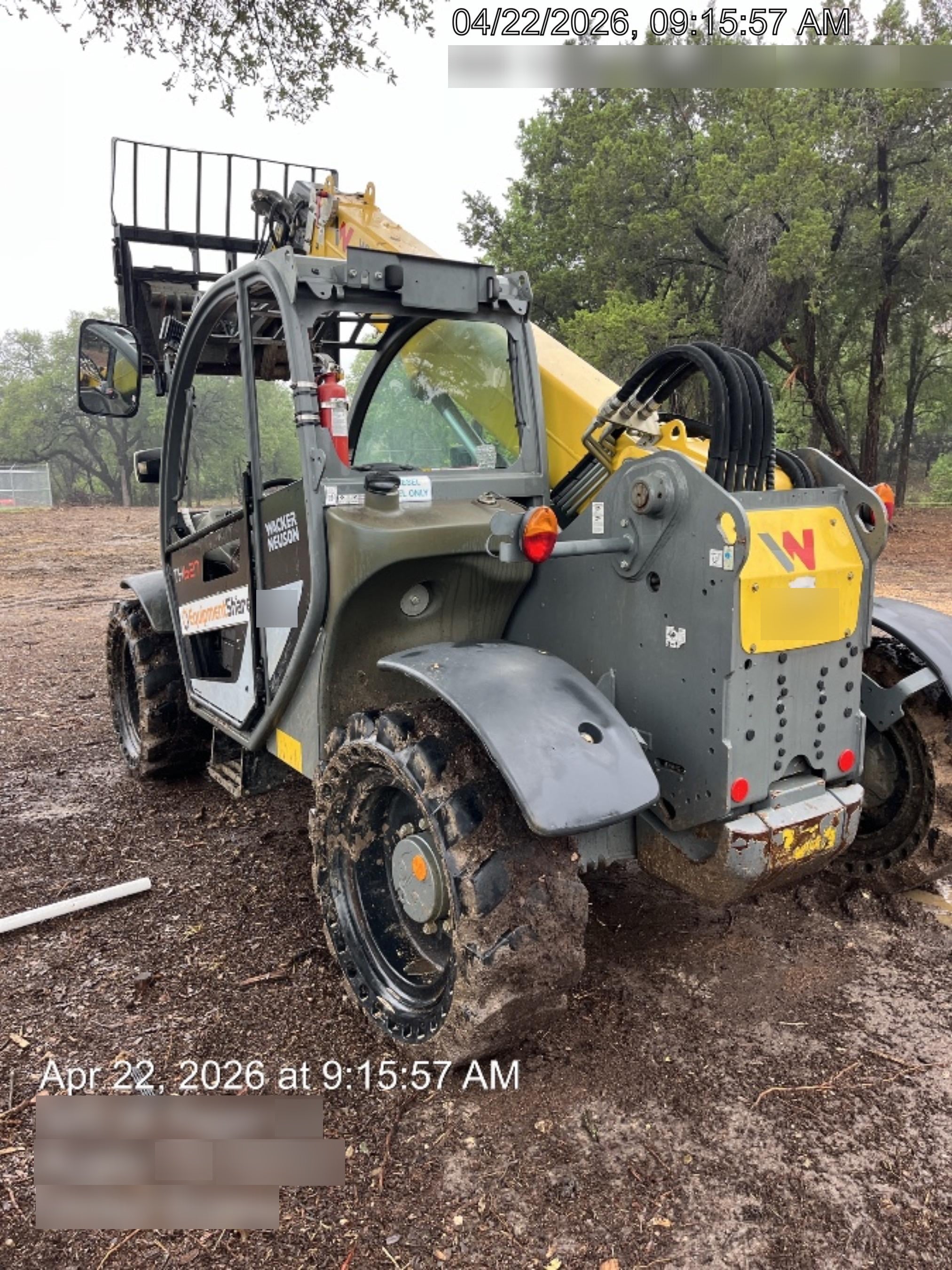 2018 WACKER NEUSON TH627